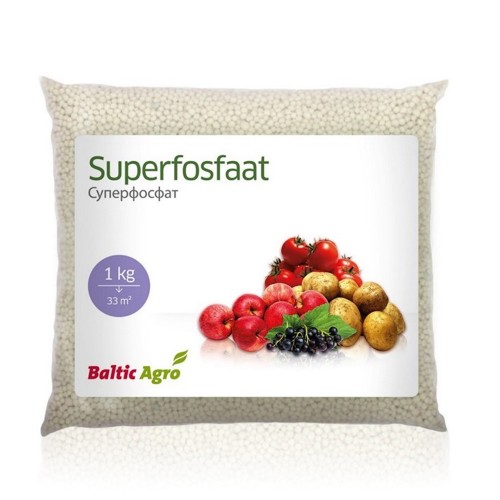 Väetis - Superfosfaat Baltic Agro 1kg